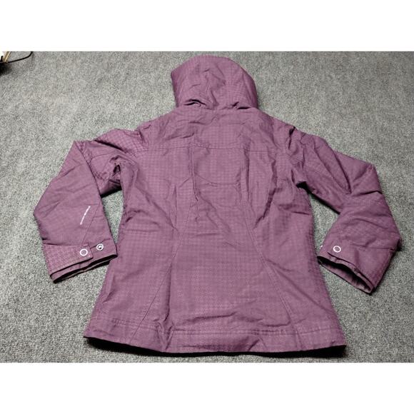 Columbia Omni Shade Jacket Women Small Purple Parka Coat Hooded Cute - Picture 2 of 12